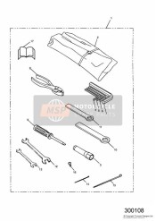 Boîte à outils 11 pièces
