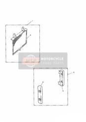 Bouchons d'extrémité de grille de protection de radiateur chromé