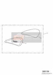 Kit de protège-genoux pour réservoir 1