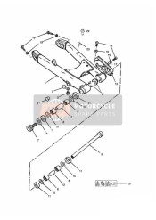 Bras oscillant 101853 Plus 102063 à 102074 inclus