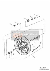 Roue avant
