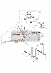 T2040811, Twin Clip, Brake Hose, Triumph, 0