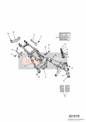 T2040061, Washer Upper Yoke, Triumph, 1