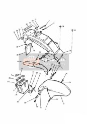 Parafanghi, protezione catena, scatola batteria