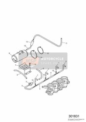 Evaporative Loss Equipment California only  Daytona 600