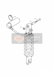 Achterwielophangingseenheid Dubbelzijdige swingarm