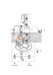 Kraftstoffpumpe und Filter GT VIN 211242