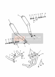 T2201695, Clamp, Exhaust, Polished, Triumph, 1