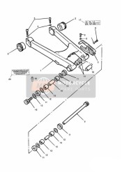 Bras oscillant Modèle 750cc