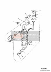 Ensemble de suspension arrière modèle 900 cc 29155