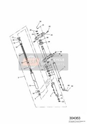 Forcelle anteriori e pedane 44301
