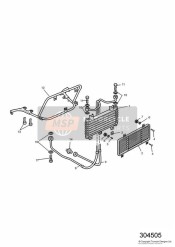Refroidisseur d'huile 4 cylindre 35326
