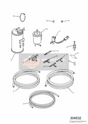Équipement de perte par évaporation pour modèles californiens à 3 cylindres seulement