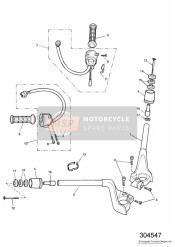 T2040969, Finisher, Handlebar, Triumph, 2