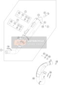 0025080256, Hh Collar Screw M8X25, GasGas, 2