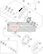 59009062013, Special Screw M6X13 WS=8 10.9, GasGas, 2