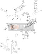 0025060126, Hh Collar Screw M6X12 TX30, GasGas, 2