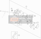 REAR BRAKE CALIPER