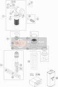 SHOCK ABSORBER DISASSEMBLED