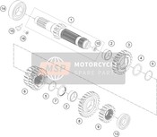 TRANSMISSION I - MAIN SHAFT