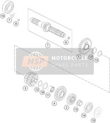 TRANSMISSION I - MAIN SHAFT