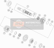 TRANSMISSION I - MAIN SHAFT