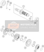 TRANSMISSION I - MAIN SHAFT