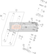 FRONT FORK/ TRIPLE CLAMP