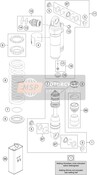 SHOCK ABSORBER DISASSEMBLED