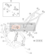 54603041000, Footrest Spring L/s & R/s, GasGas, 1