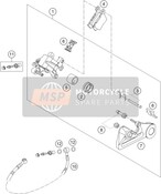 REAR BRAKE CALIPER