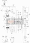 SHOCK ABSORBER DISASSEMBLED