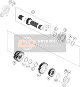 TRANSMISSION I - MAIN SHAFT