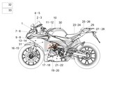 2H003453, Décalco, Piaggio, 2