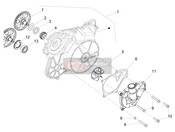 1A016769, Deckel Wasserpumpe, Piaggio, 0