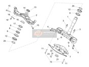 2B006618, Verschluss Unten Gabelbr, Piaggio, 0