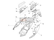 2B006641, License Plate Internal C, Piaggio, 1