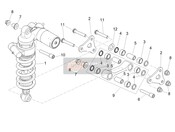 2B006407, Federbein Hinten, Piaggio, 0