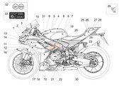 2B0059385, Décalco, Piaggio, 0