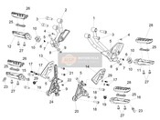 2B005861, Protection Tapis, Piaggio, 1