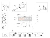 Impianto elettrico posteriore