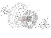 Roue arrière