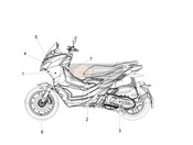 2B0059385, Décalco, Piaggio, 2