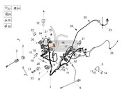 Impianto elettrico anteriore