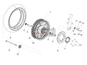 1C005822R, Wheel Rim, Piaggio, 0