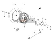 Roue avant