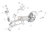 1B007843, Haltebügel Benzinleitung, Piaggio, 0