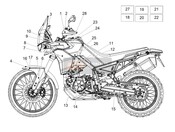 2H004809, Etiqueta, Piaggio, 1