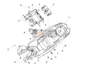 2B007451, Adapter F?r Batterie, Piaggio, 1
