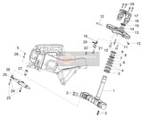 2B008933, Steering Shock Absorber, Piaggio, 1